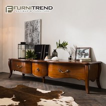 퍼니트랜드 엔틱가구 브레드 1990드레스 엔틱거실장, 단품