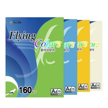 삼원특수지 플라잉칼라 A4 160g 15매, L19. 연보라색