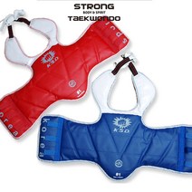 [티맥스] 한국스포츠 KSD 태권도 단면 호구 TKD Single Body Protector 몸통보호대, 랜덤