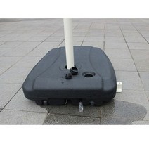 CL마켓 초대형 폴딩 사각 파라솔 방수원단, 05_물통받침대_블랙