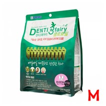 덴티3페어리 클로로필 중소형견용 410g(M) 대용량개껌, 1개