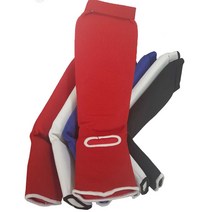 발등정강이보호대 면아대 2개1조 격투기보호대/태권도, 화이트
