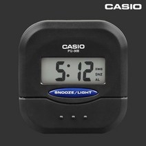 카시오 전자 여행용 탁상 알람 시계 PQ-30B-1 CASIO, 본상품선택