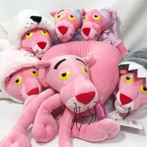 [정품] 핑크팬더 인형시리즈 중형봉제인형 목쿠션 팬더먹은상어 물개 고래 상어, 회색상어, 35cm
