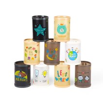 고집쟁이녀석들 DIY 연필꽂이 볼펜꽂이 펜꽂이 만들기, 5. 곰돌이_아이보리