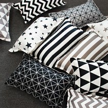 헬로베딩 북유럽풍 유아동 베개 (솜포함), 뉴앵글그레이