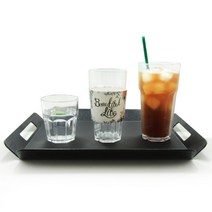 리빙베리 팔각컵 16oz 475ml PC컵, 투명, 1개