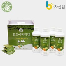 알로에팜 알로에타임 유기농 알로에겔 1050ml, 1050ml x 4병