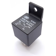 모트븐 차량용 릴레이 모음12V 24V 80A 40A 4P 5P릴레이 자동차, 80A-24V (릴레이 -5P-80A )