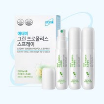 애터미 그린 프로폴리스 스프레이 구강청결제, 3개입, 30ml