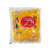 이엔 압축 일식 슬라이스 단무지, 1kg, 1개