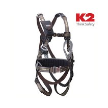 [벨트]K2 전체식 안전벨트(브라운) 공사현장 안전용품(D), 전체식벨트