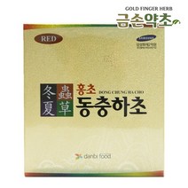 금손약초 홍초동충하초환, 100g, 2개입