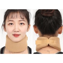 다온텐 목보호대 목밴드 남녀공용, 목밴드 네이비  L