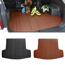 카마루 BMW 시리즈 가죽트렁크매트, X6시리즈 E71(08~14), 블랙