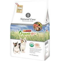 네츄럴코어 유기농 멀티프로테인 고양이 사료, 1포, 1kg, 닭