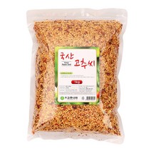 고추나라 국내산 고추씨, 1kg, 1개