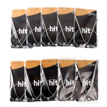 마마니트 히트 스텐줄바늘 40cm 10개세트 줄이 짧은 대바늘 줄바늘, 10개