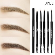 제이뮤 무배 슬림 아이브로우 1호 라이트브라운, 슬림 1호 라이트브라운, 1개