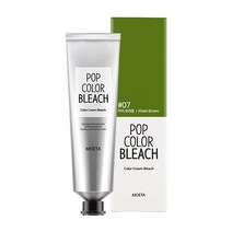모에타 팝 컬러 블리치 60ml+산화제증정!, 07카키브라운, 1개