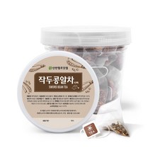 참건강마을 무농약 작두콩차티백 (작두콩알차) 20g (20티백 1통) 답례품, 실버박스