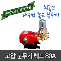 (주)신일실업 80A 고압분무기 헤드, 1개