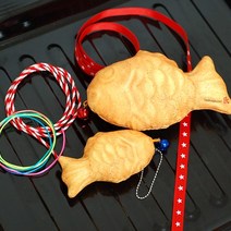 행복한이가 붕어빵 낚시 종합선물세트 - 고양이장난감 캣닢쿠션 낚싯대, 녹차붕어빵, 1개