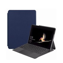 MS 서피스고3 2 1 Surface GO 플립 북커버 케이스, 네이비