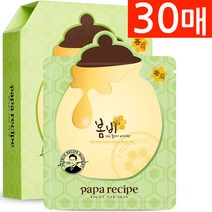 파파레서피 봄비 그린 꿀단지 마스크팩, 3박스, 10매입