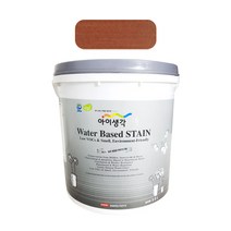 아이생각 수성스테인 3.5L, 08. 레드우드색, 1개