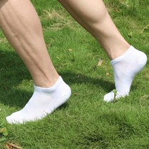 JH컴퍼니 남성 큰발 왕발도 신을 수 있는 발목 스니커즈 양말 JH043_10켤레