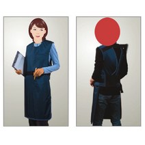 SKM (주문제작) 전신형방호복 여성용(납가운 버클타입) SK-15 (0.25mmpb) 방사선방호복, Pink