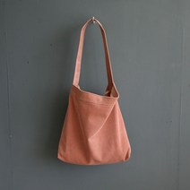 토스카니 골덴 무지 코듀로이 에코백
