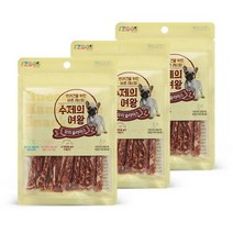 더주스 수제의 여왕 강아지간식 슬라이스, 오리슬라이스, 3개