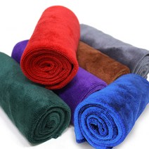 GS 극세사 타올 미용실 수건 세차 타월 34x73cm 피부애/코스모, 퍼플, 1