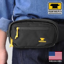 MOUNTAINSMITH 마운틴스미스 힙색 바이브 4색상 크로스백 여행 등산 가방 라이딩 트래킹, 바이브 헤리티지 블랙