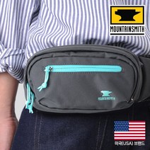 MOUNTAINSMITH 마운틴스미스 힙색 바이브 4색상 크로스백 여행 등산 가방 라이딩 트래킹, 바이브 민트