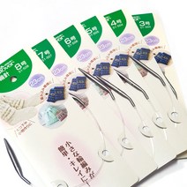 쏘잉스타 크로바 장갑 바늘 미니 양말 바늘 원통뜨기 23cm 6사이즈, 51-506