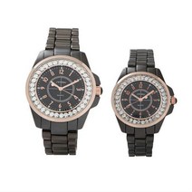 WINNER305 커플시계 SINOBI 90390블랙 여성시계 남성시계 손목시계