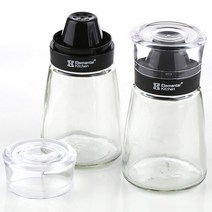 시노글라스 스마트 양념병 160ml 2개세트 블랙, 단품, 2개