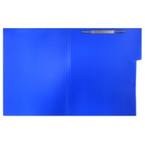 연합화일 PP시험지화일 화스너화일 10개입 A4~A3 인쇄가능, 청색, 1팩