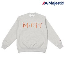 마제스틱 ML183UCAMT012 MJST 로고자수 스웨트셔츠, 제품:마제스틱 ML183UCAMT012 맨투맨 / 사이즈:(95)