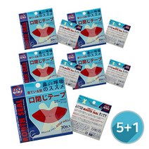 던홈 아스파도 입벌림 방지 테이프 x자형 30p, 6개