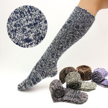 [NY코튼클럽] 보카시 니트 니삭스양말 5족 세트 겨울양말 BLW10