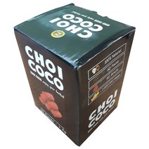 CHOI COCO 100% 코코넛숯 원뿔형60개 1kg*1박스 후카 숯 야자숯 캠핑연료 캠핑바비큐그릴 구이용숯 바베큐숯 비장탄 번개탄 차콜 석쇠 구이용장작버너토치난로