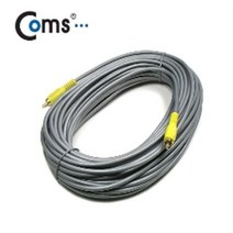 RCA 1선 고급형 케이블15M 30M 길이선택오디오/비디오 연결 케이블/영상케이블/RCA케이블, 15M