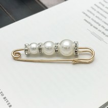 키치쥬얼리 진주 옷핀 브로치 무료선물박스포장