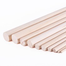 셀프인테리어마켓 목봉 재단 - 스트레칭봉 DIY원목봉 우드봉 나무봉 DIY 목재, 두께 4cm - 길이 20cm