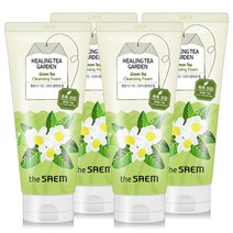 더샘 힐링 티 가든 그린티 클렌징 폼, 4개, 150ml