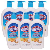 유한락스 살균 99.9% 도마행주용 500g, 483ml, 7개